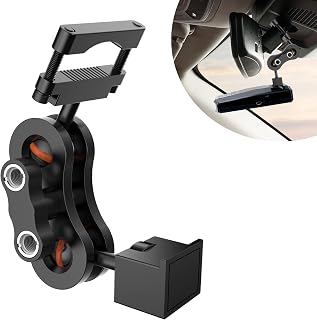 SDSACZMU Radar Detector Mount,Aluminum Rearview Mirror Rod Radar Bracket | For Escort Max360c,Max 3, X IXc,Redline EX Beltronics Cobra DualPro GT 360 Radar Detector,with EZ Magnet Connection Base