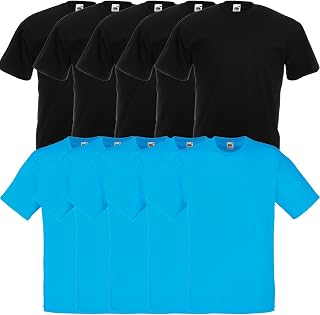 Fruit of the Loom Men's Rundhals T-Shirt F140 T-Shirt (Pack of 5)