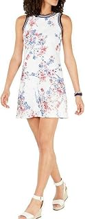Tommy Hilfiger Women's Printed Sleeveless Floral Sportswear Dress