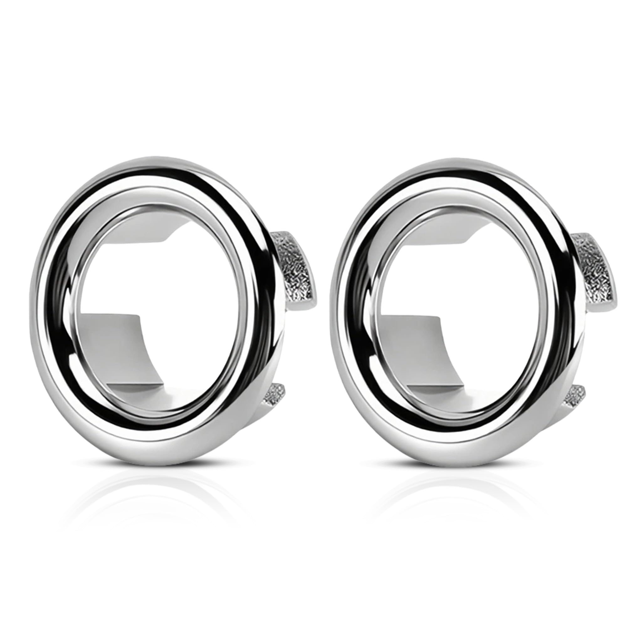 Sink Overflow Ring, 2 PCS Overflow Sink Hole Cover Kitchen Sink Overflow Cover B