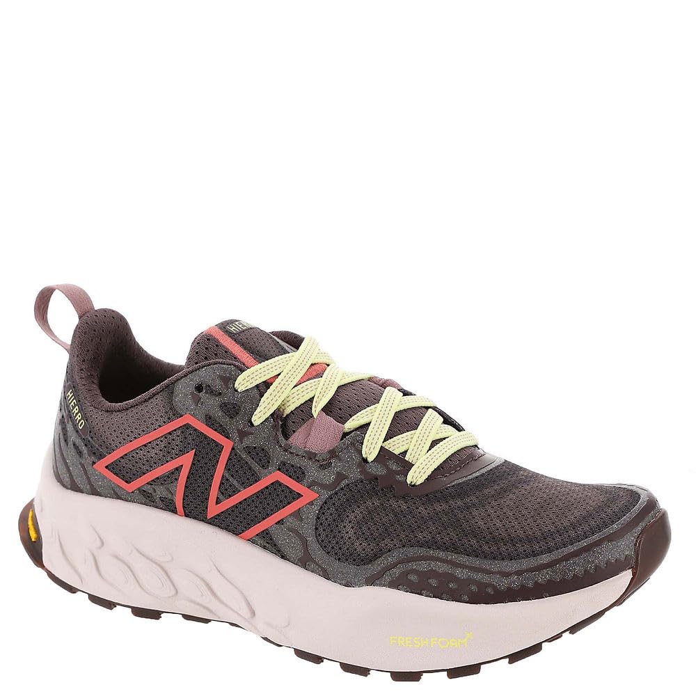 New Balance Fresh Foam X Hierro V8, Women's Hiking Shoes, Licorice Granite Red G