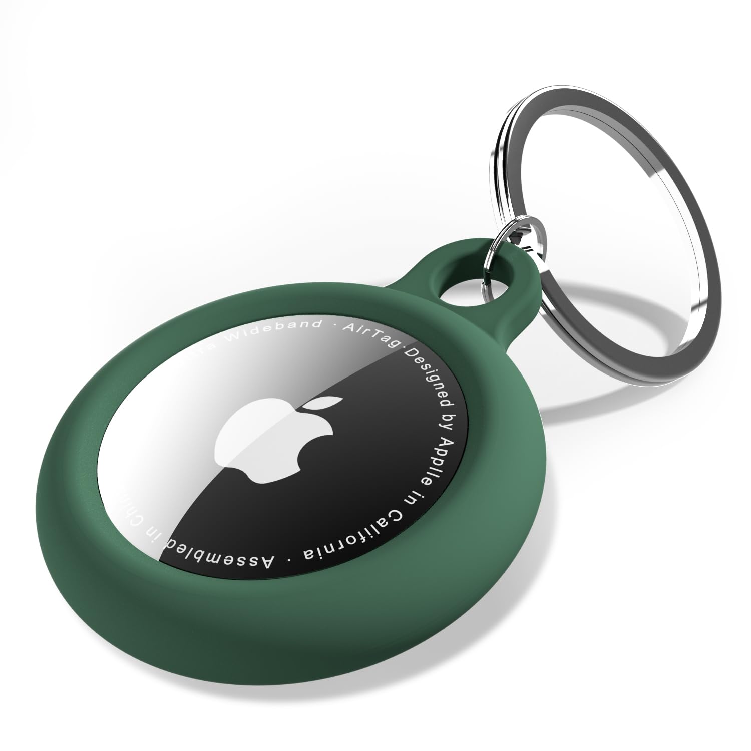 oakxco for Airtag Keychain Silicone, Airtag Holder with Key Ring, Air Tag Cover 