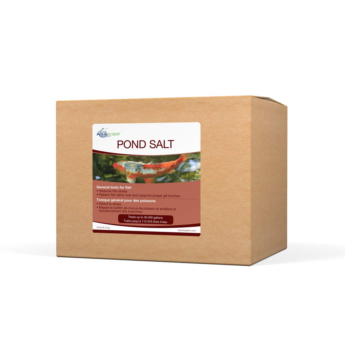Aquascape 40003 Pond Salt Treatment for Pond & Garden Water Features, 40 lb Bulk