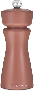 Cole & Mason Kenton Salt and Pepper Grinder, Adjustable Mill, Cinnamon