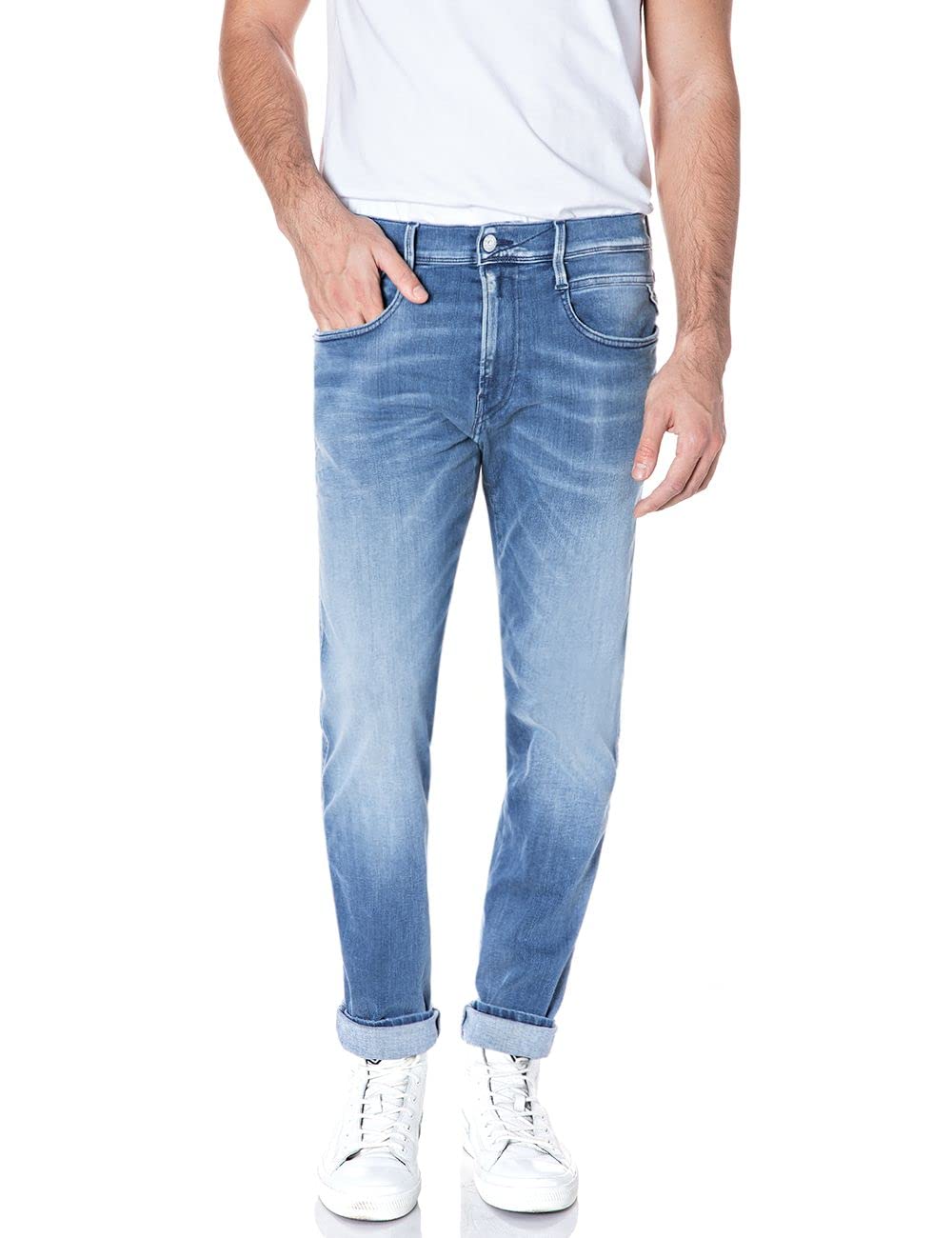 Replay M914y Anbass Hyperflex Hyper Bio - Men's Jeans