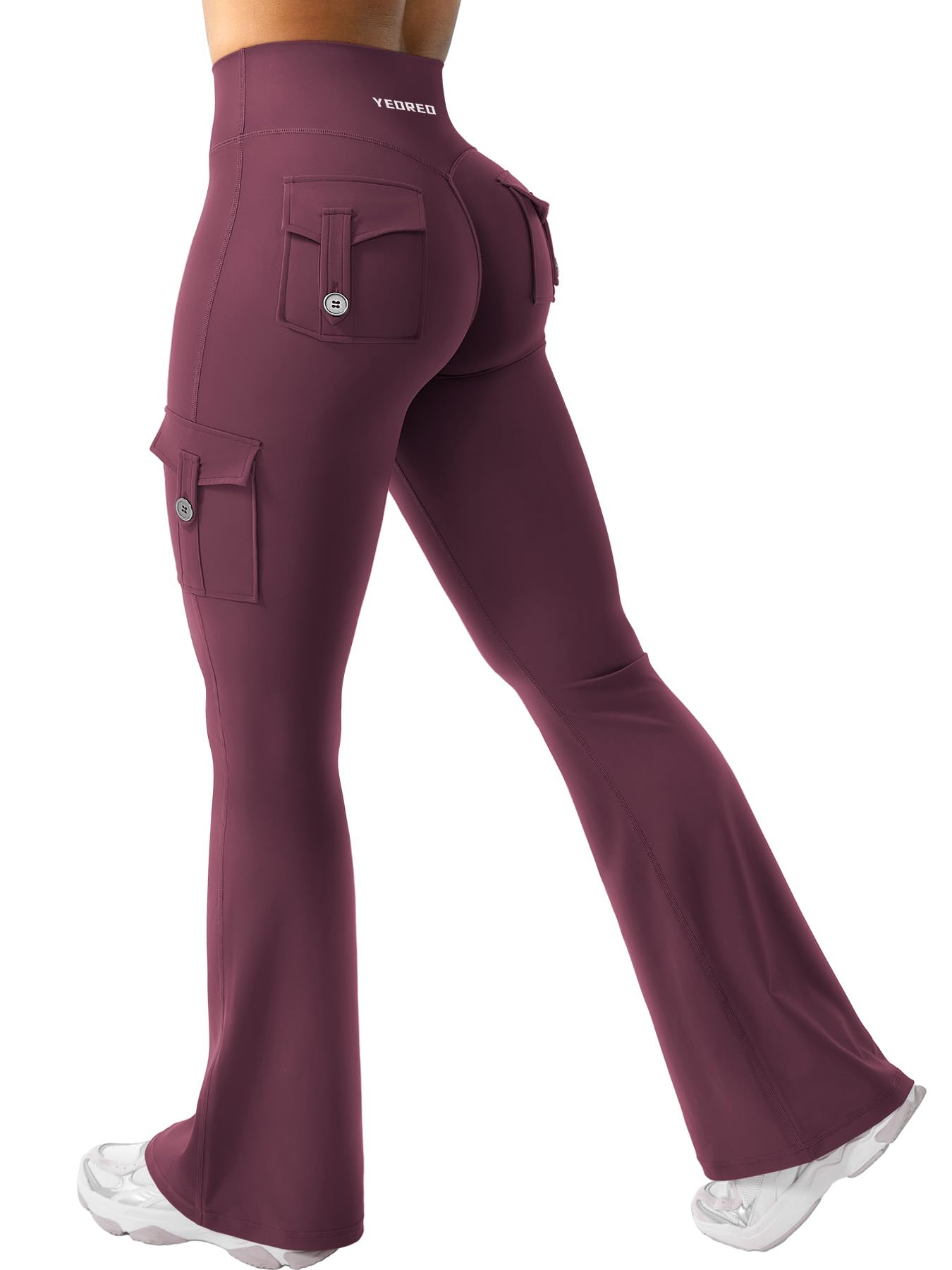 YEOREO CoreFlex Women Workout Flare Leggings