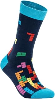 Funny Men's Socks - with Designs and Prints - Original Designs - Made in Spain - One Size Fits All - Valid from Size 40-45 - Bicycles - Cars, Bicycles