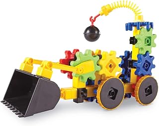 Learning Resources Gears! Wreckergears | STEM Gears Building Set, Toddler Engineering Toys, STEM Construction Toys for Kids, Engineering Building Sets
