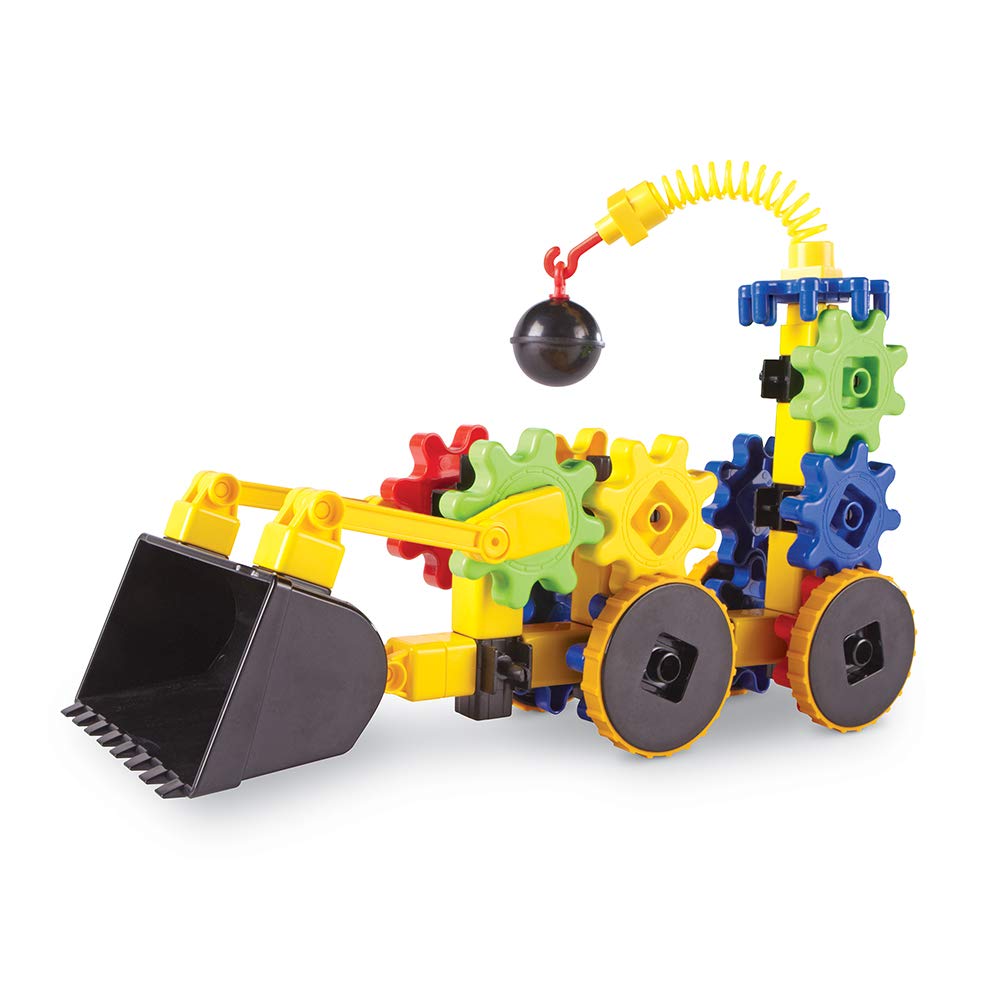Learning Resources Gears! Wreckergears | STEM Gears Building Set, Toddler Engine