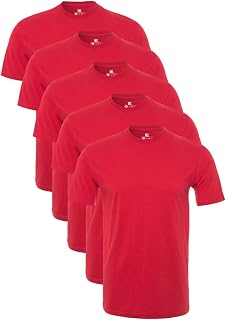 Lower East Herren-T-Shirt mit kurzem Ärmel aus Baumwolle,Rundhalsausschnitt