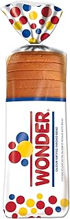 Wonder Bread Classic White Sandwich Bread, Sliced White Bread, 20 Oz Loaf