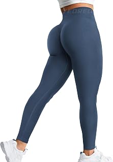 YEOREO Amplify Leggings for Women Seamless Scrunch Leggings