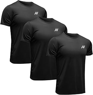 MEETWEE Sports Shirt Men's Running Shirt Short Sleeve Mesh Functional Shirt Breathable Quick-Drying Sports Gym Shirt Training Shirt for Men Summer