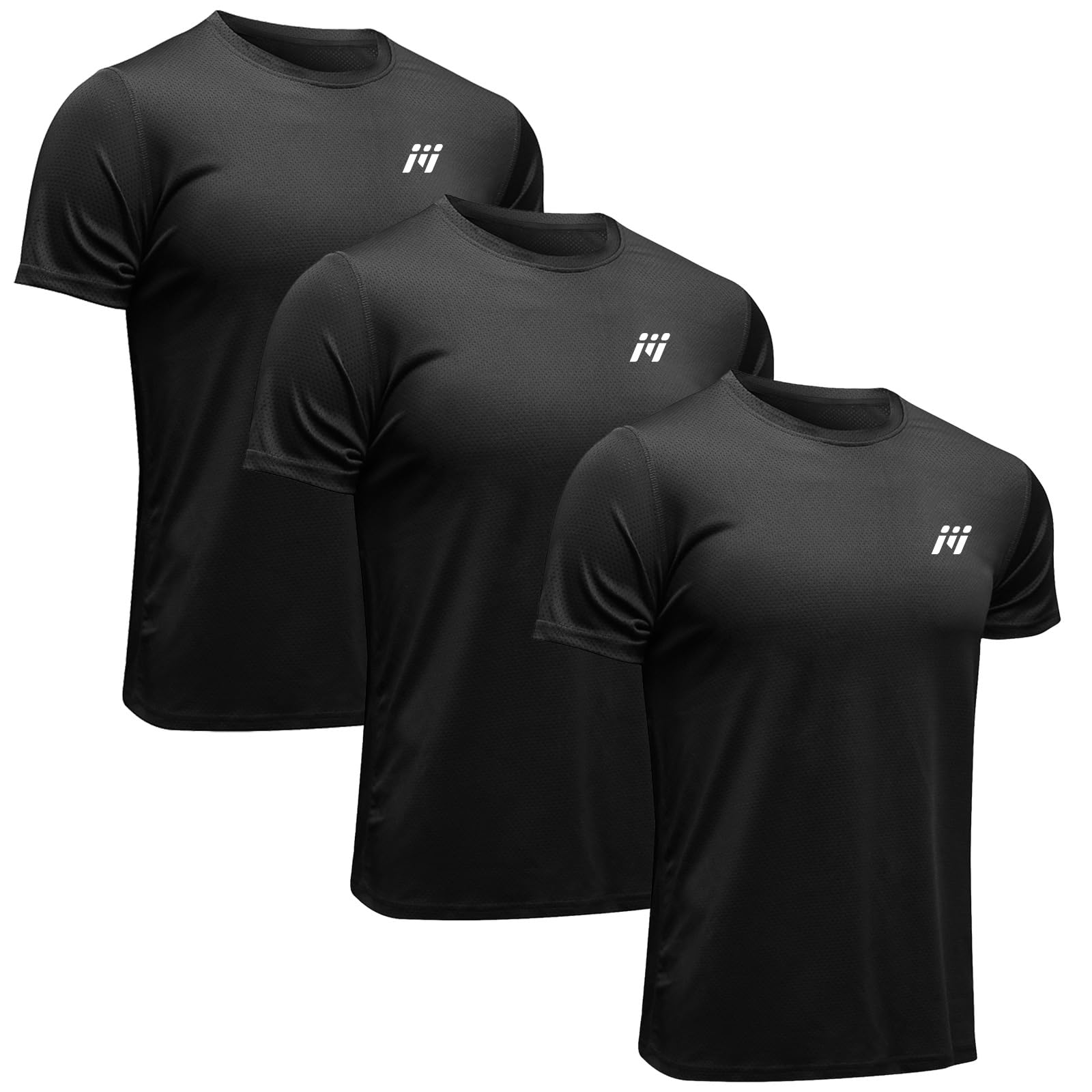 MEETWEE Sports Shirt Men's Running Shirt Short Sleeve Mesh Functional Shirt Brea
