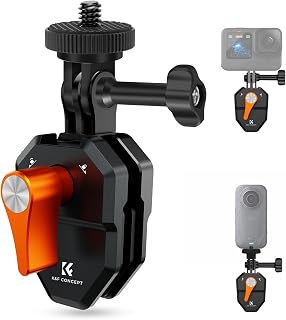 K&F Concept Motorcycle Mount 1/4” Adapter for Insta360 X5 X6/4/3 Luna Ultra