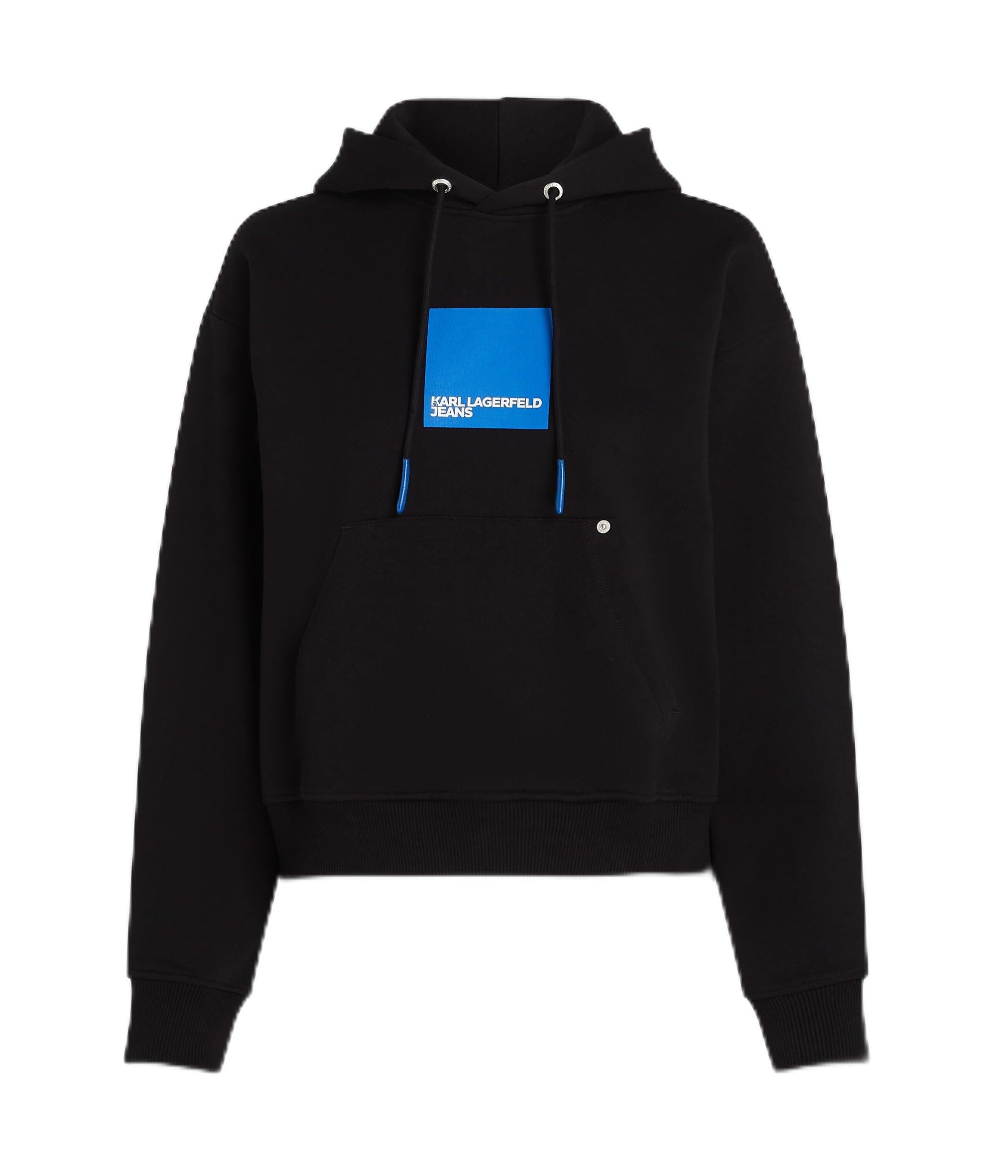 Karl Lagerfeld Jeans Donne Regular Box Logo Hoodie