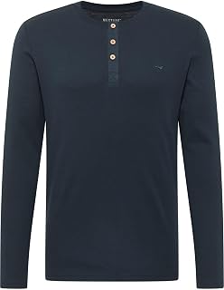 Mustang Estilo Arminto Camisa Henley Hombre (Pack de 1)