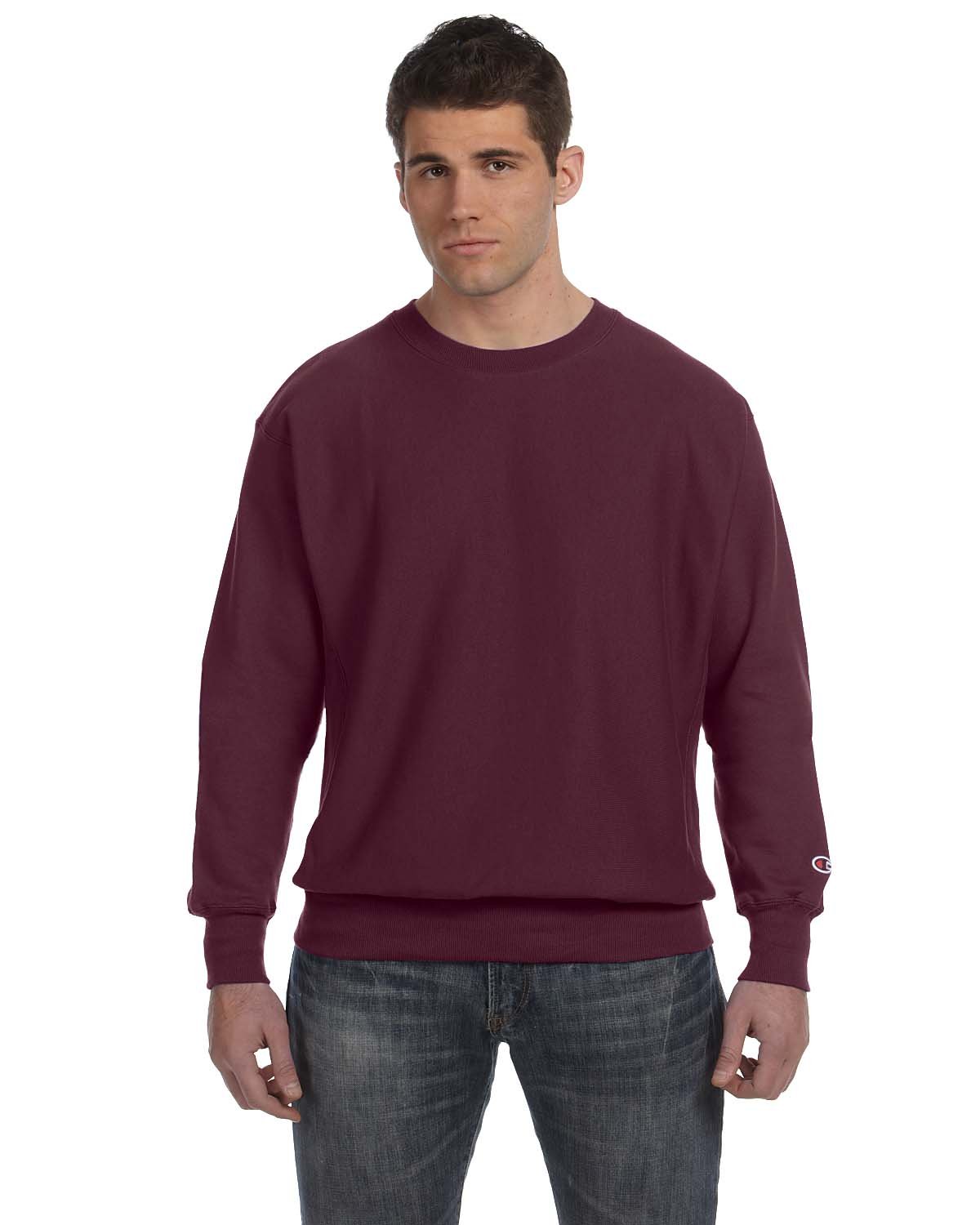 Champion Men's Men' Reverse Weave Fleece Crew