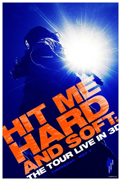BILLIE EILISH: Hit Me Hard and Soft - The Tour - 12"x18" Original Promo Movie Po
