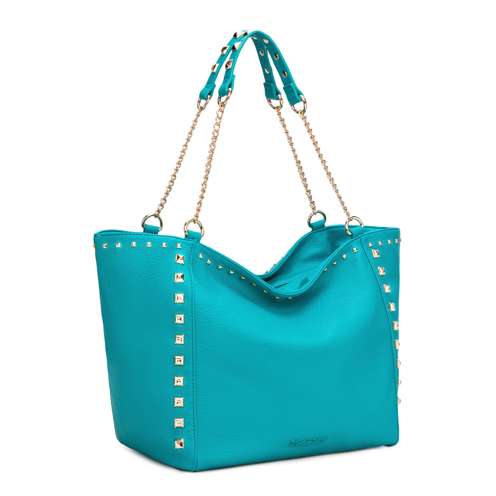 Montana West Large Tote Bag for Women Oversized Crossbody Bags with Chain Bags