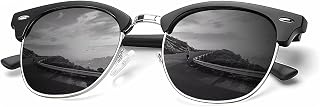 Polarized Sunglasses for Men, Classic Mens Sunglasses Polarized Metal Frame Sun Glasses for Driving Fishing