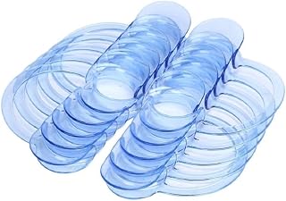 [ 10PCS/Pack ] Dental Tools, Nurbo C-Shape Retractor Intraoral Cheek Lip Mouth Opener for Watch Ya' Mouth Game [M Size, Blue]