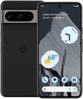 Google Pixel 8 Pro, 128GB, Obsidian - Unlocked (Renewed)