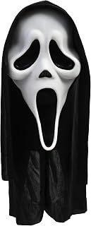 Adult Scream Mask | Classic Ghost Face Slasher, Horror Movie Killer Costume Accessory