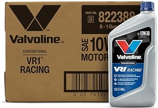 Valvoline VR1 Racing Oil 10W30, 946ml (case of 6)