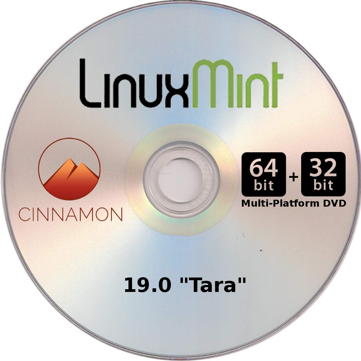 Linux Mint 19 LATEST RELEASE - Cinnamon - Install / Live OS ( 32/64 bit combo DV