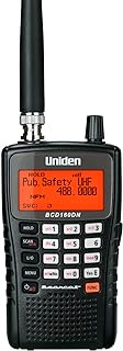 Uniden Bearcat BCD160DN Handheld Digital Scanner, Exclusive Features, Band Scope Rapid System/Channel Number Tagging, Narrow-Band Reception, and Search Features to Detect Signals Faster Than Ever