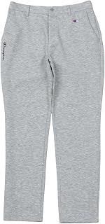 Champion Bottoms Stretch Thermal Script Logo Print Tech Weave(R) 3LS Long Pants Model Golf C3-CG205 Men's