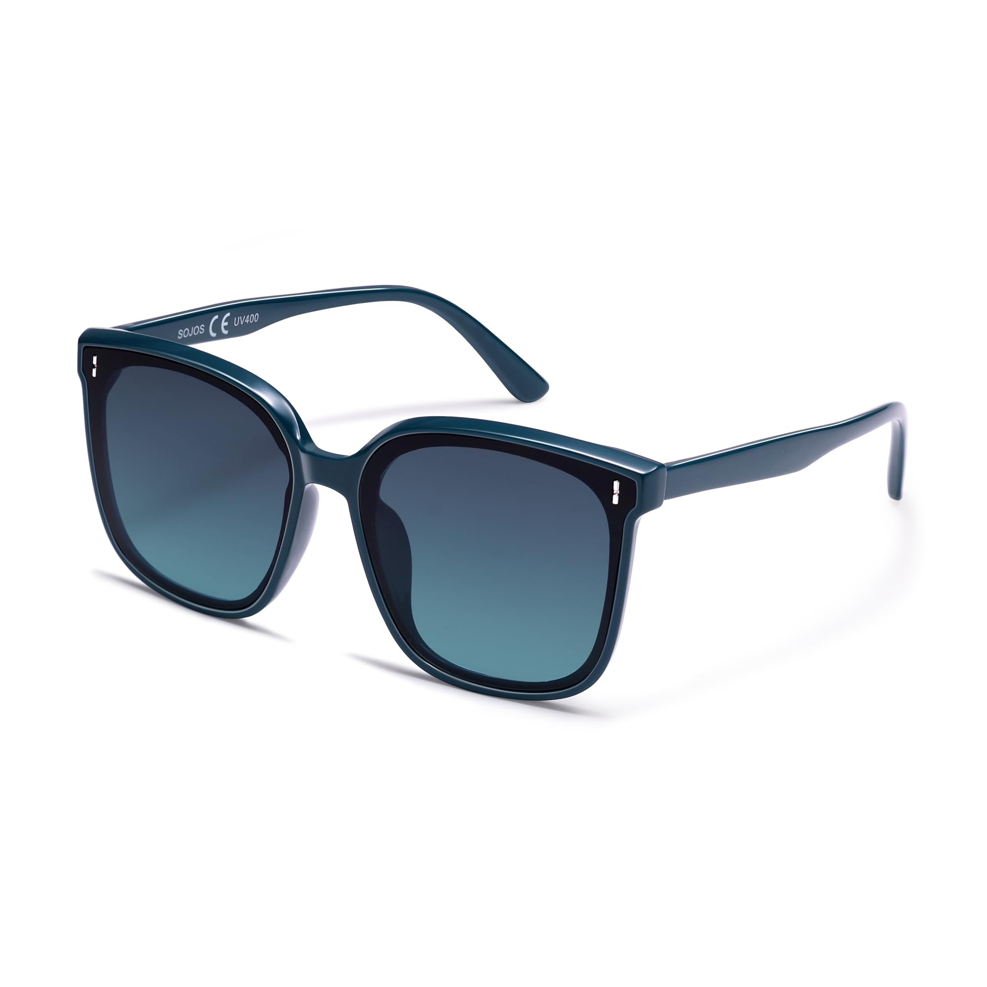 SOJOS Sunglasses for Women Men Vintage Style Shades UV400 Mirrored Lens