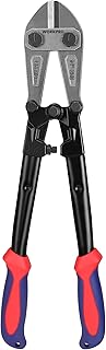 WORKPRO W017004A Bolt Cutter, Bi-Material Handle with Soft Rubber Grip, 14", Red&Blue