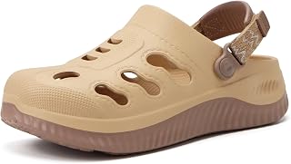 KuaiLu Womens Classic Recovery Clogs Waterproof & Quick Dry Beach Sandals