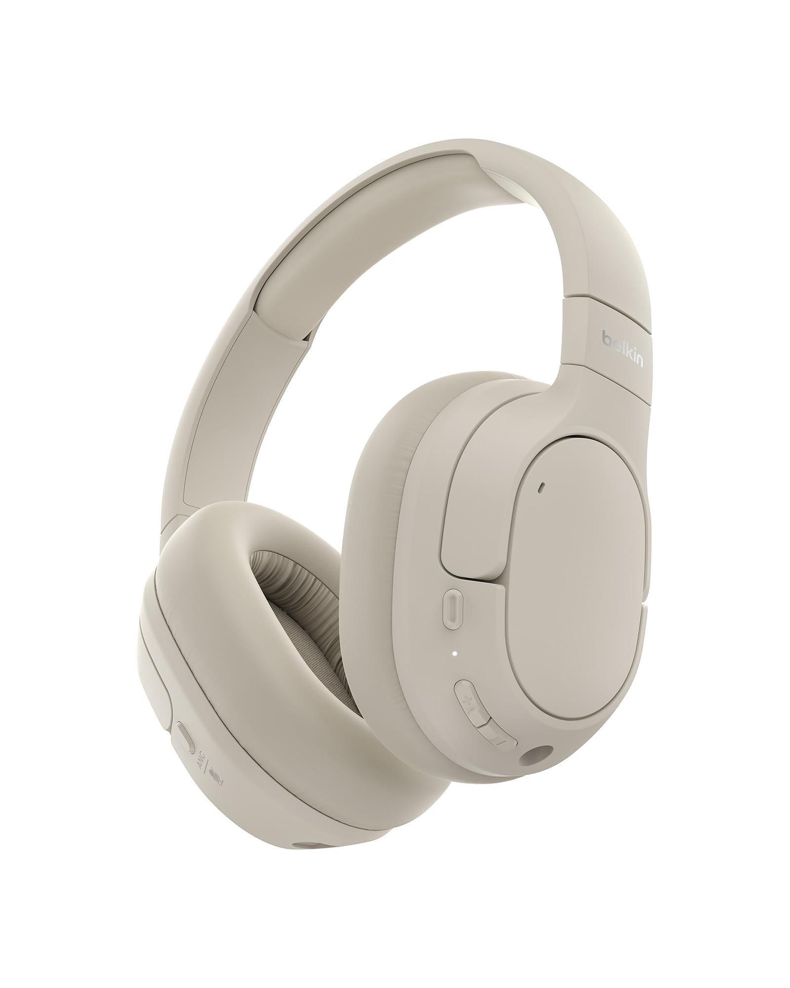 Belkin SoundForm Isolate Wireless Bluetooth Headphones with Hybrid Active Noise 