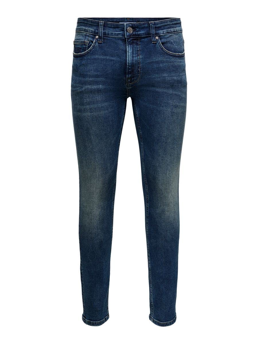 Only & Sons Men's Onswarp Grey Dcc 2051 Noos Skinny Jeans