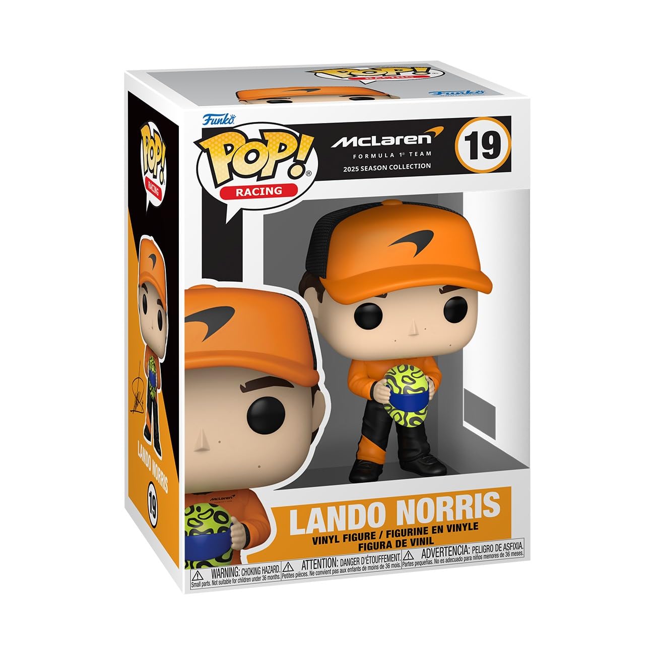 Funko POP! Racing: McLaren - Lando Norris - Vinyl Figure | Official Merch - Coll