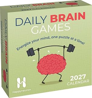 Daily Brain Games 2027 Day-to-Day Calendar: Energize your mind, one puzzle at a time!
