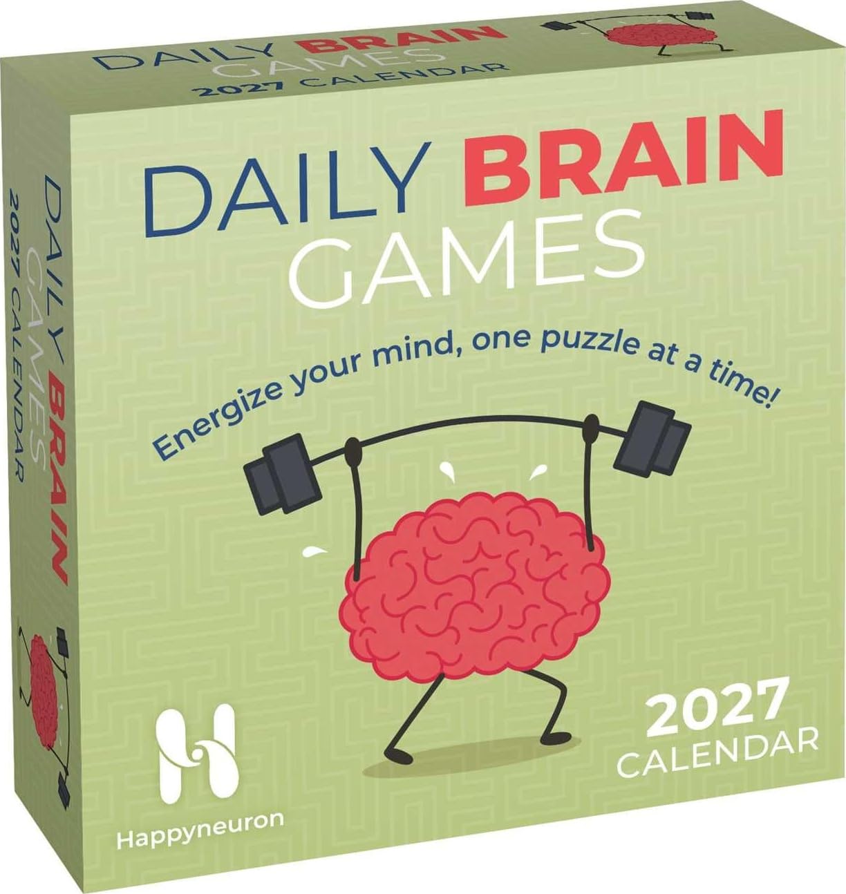 Daily Brain Games 2027 Day-to-Day Calendar: Energize your mind, one puzzle at a 