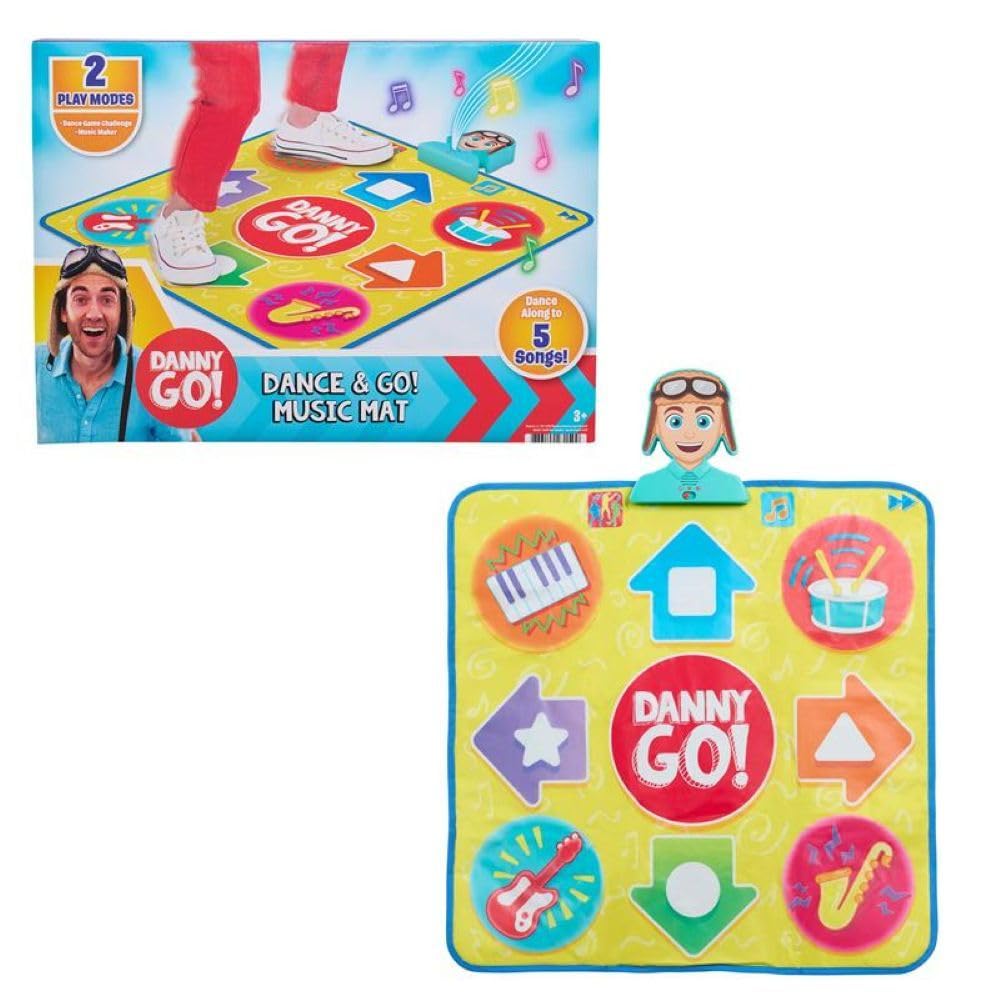 Danny Go! Dance & Go! Music Mat - Light-Up Mat for Movement & Music Play | Offic
