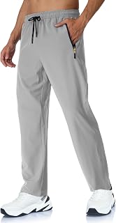 Rapoo Mens Lightweight Hiking Pants Quick Dry Stretch Jogging Bottoms for Running Workout Casual