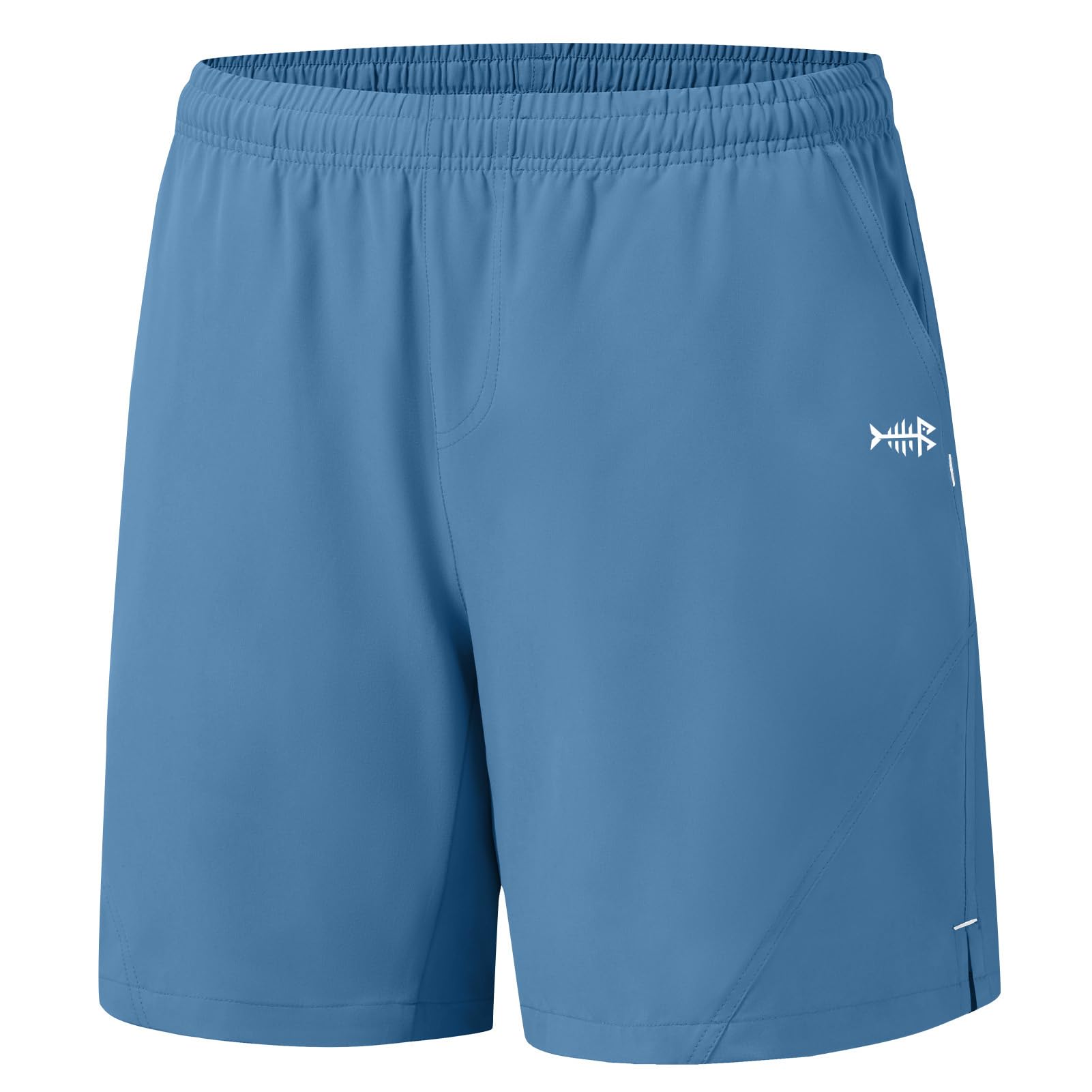 Bassdash 7 Inch Men's Fishing Shorts for UPF 50+ Lightweight Waterproof Quick Dr