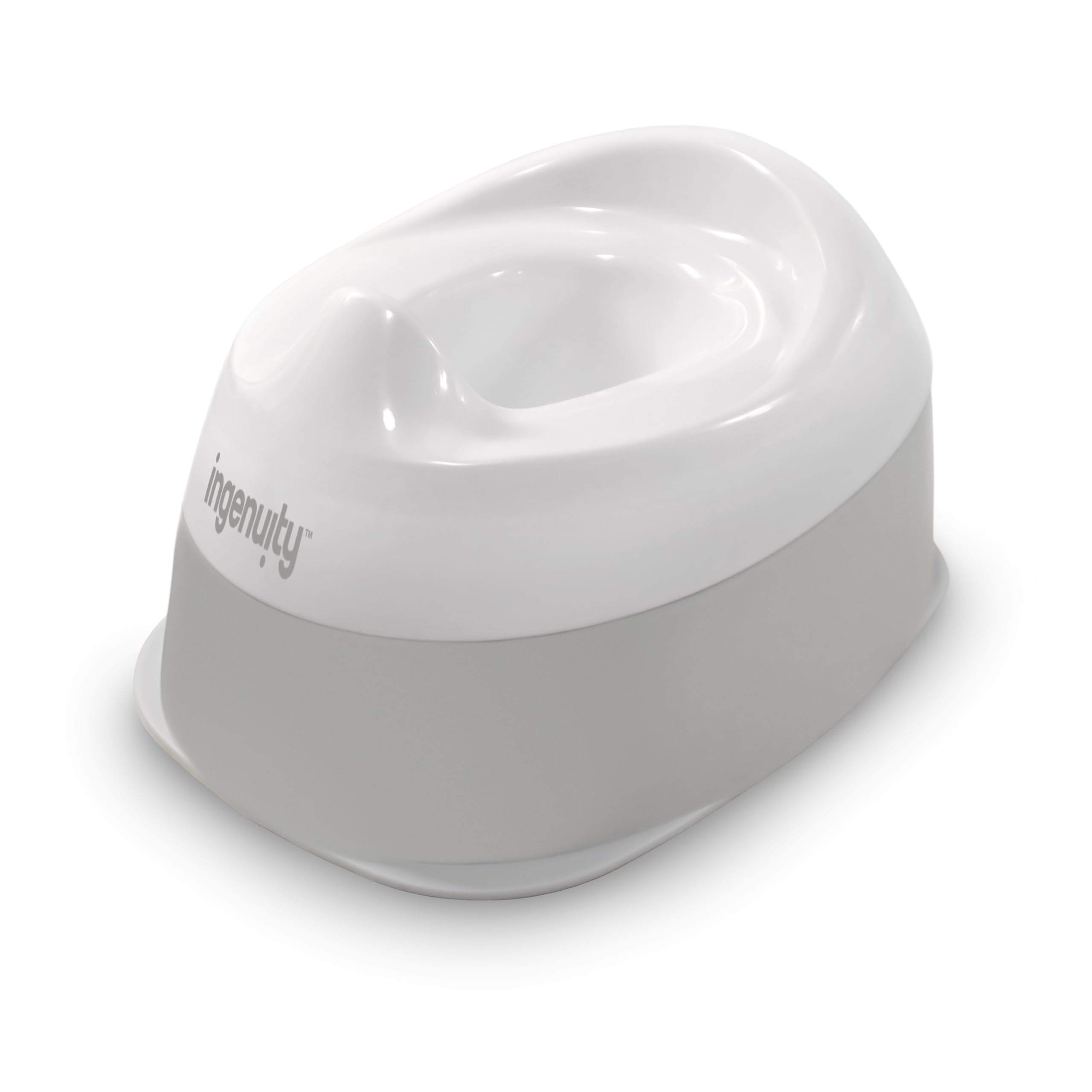 Ingenuity Ready Set Go Potty Training Toilet, Removable Bowl, Non-Skid Bottom, W