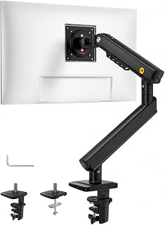 NB SmooVex™ Monitor Arm, Monitor Stand fits up to 32 Inch, Mechanical Spring Monitor Arm, VESA 75/100 mm, Model-A5 (Black)