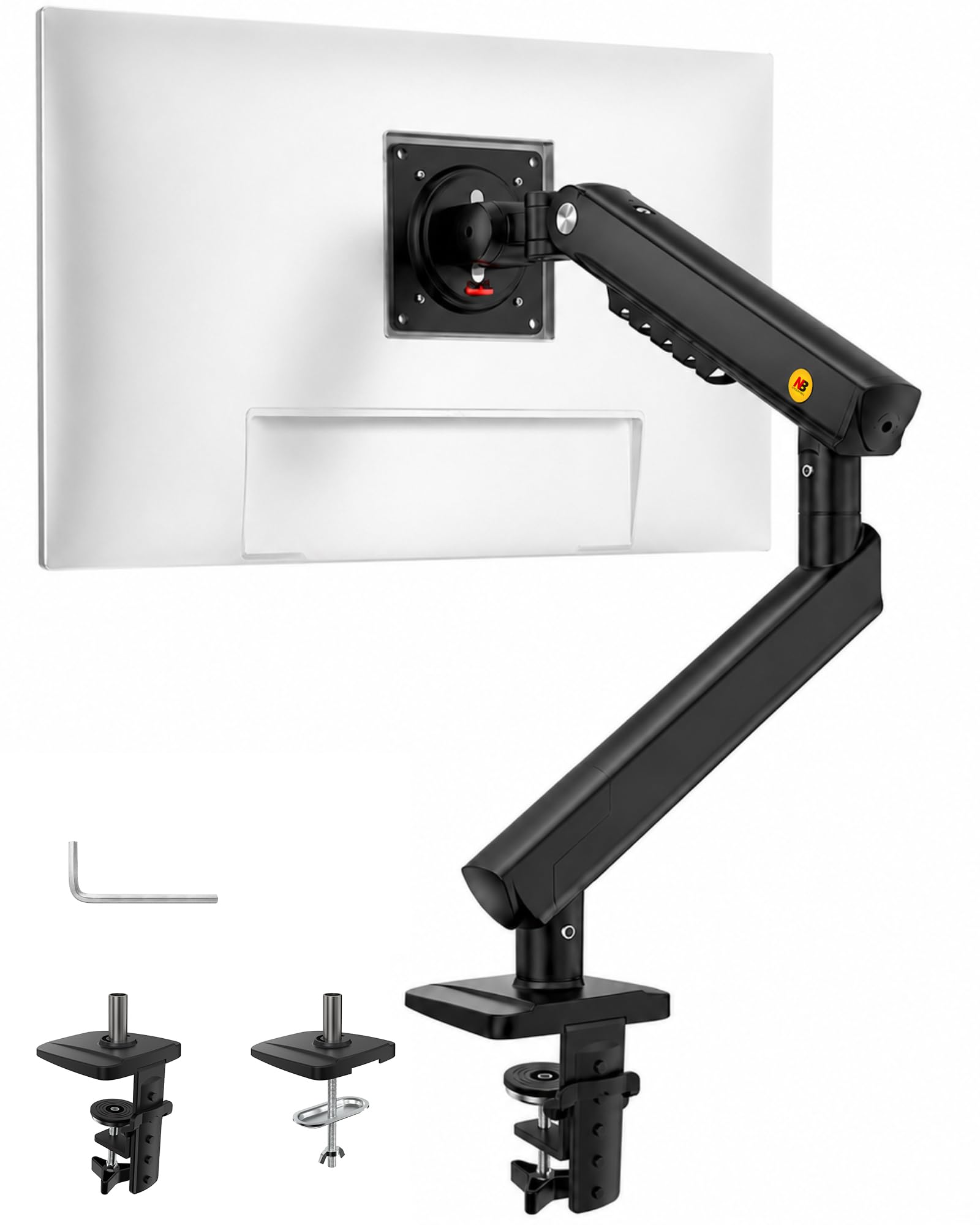 NB SmooVex™ Monitor Arm, Monitor Stand fits up to 32 Inch, Mechanical Spring Mon