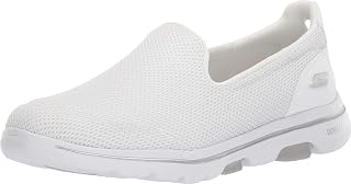 Skechers Women's Go Walk 5, Slip On Sneakers (Go Walk 5 - 15901) - White, size: 36.5 EU