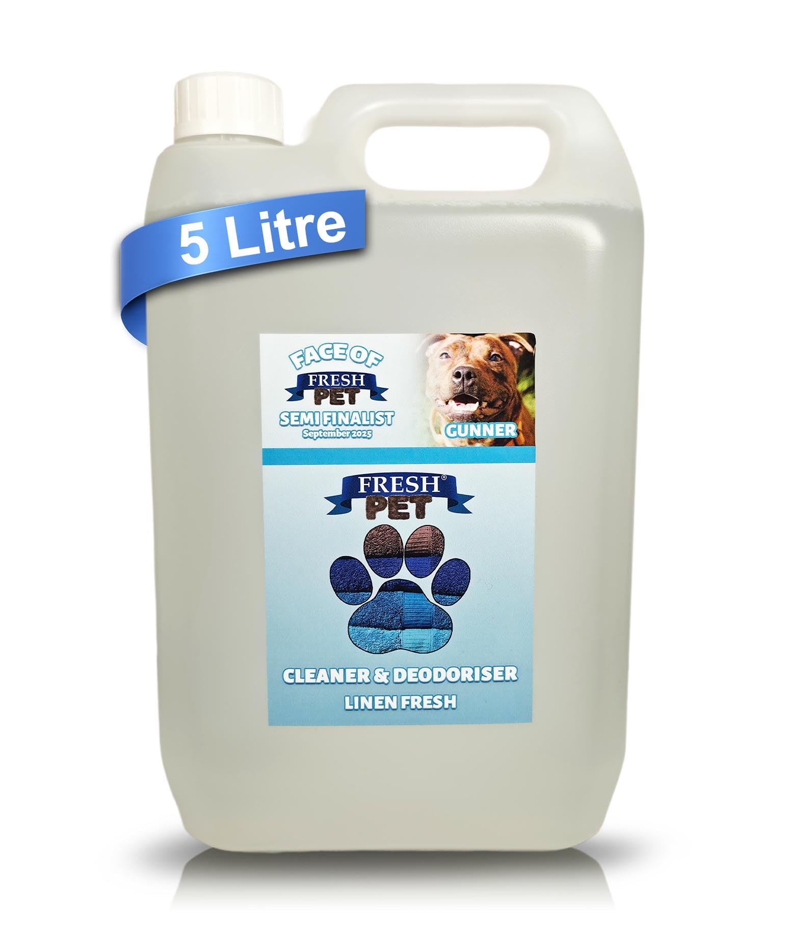 FRESH PET Disinfectant Deodoriser Artificial Grass Cleaner for Dogs 5L