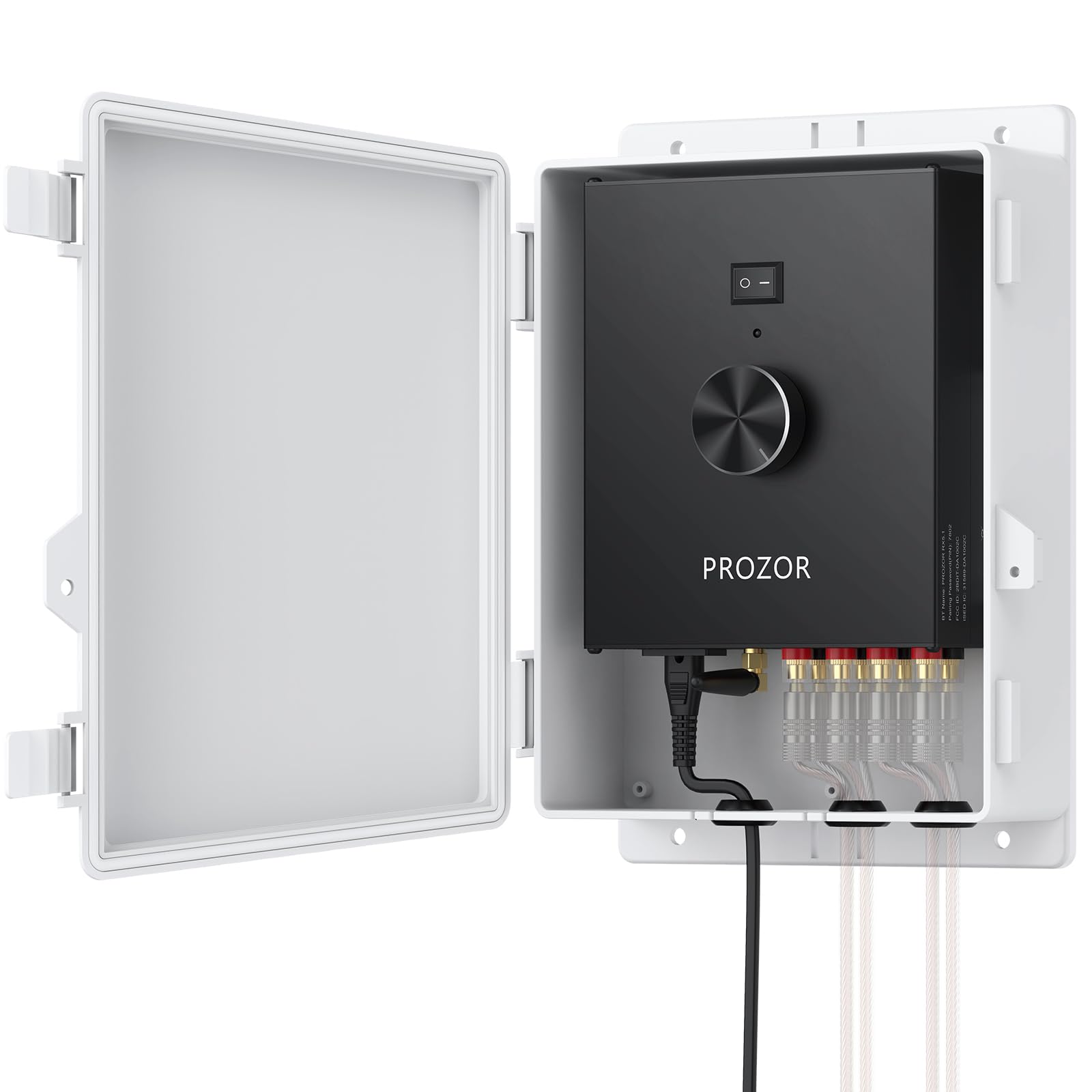 PROZOR BT 5.1 Outdoor Bluetooth Amplifier, 4 Channel Bluetooth Amplifier | Bluet