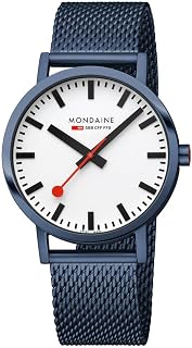 Mondaine Unisex Analogue Watch Classic, Swiss Made